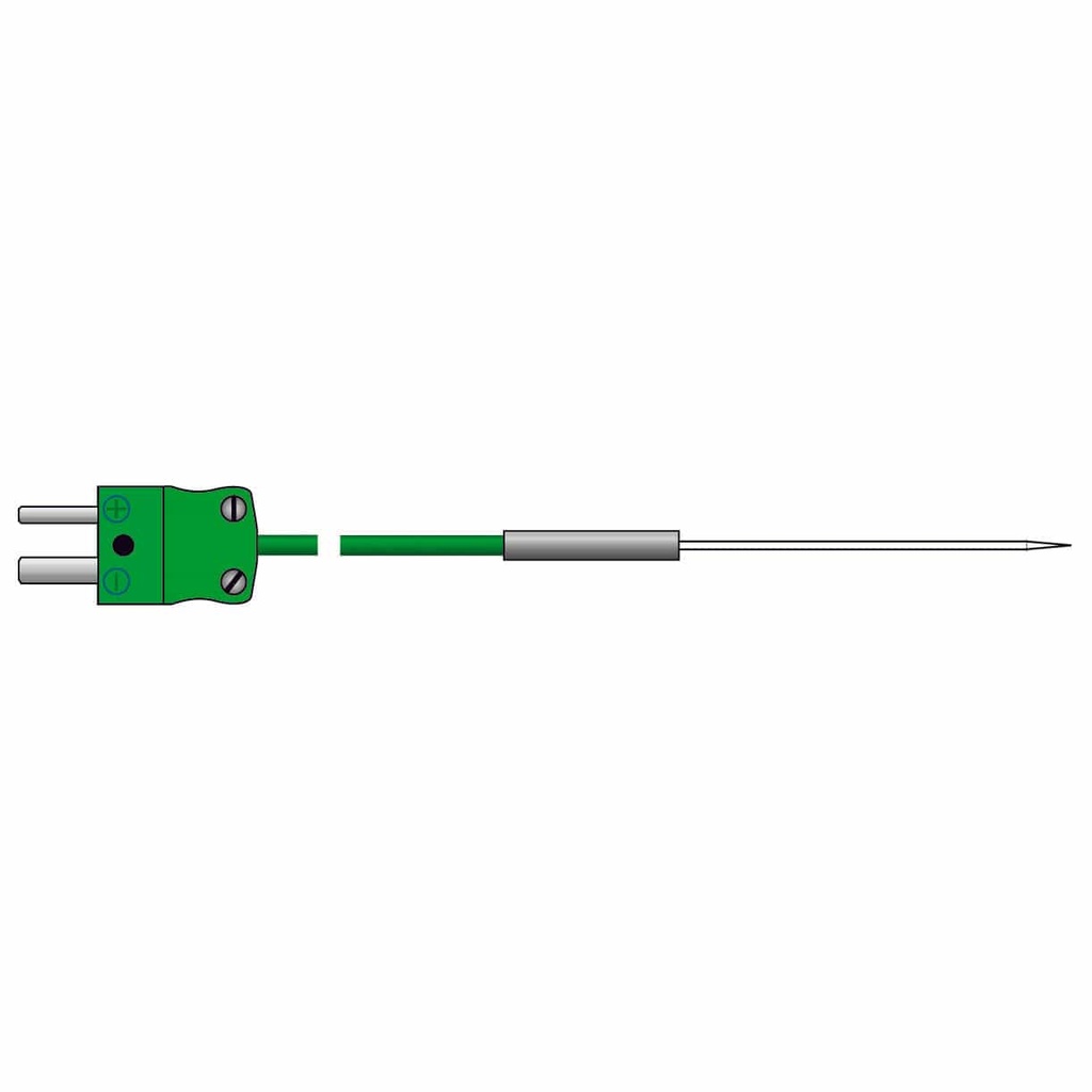 [133-180] Sonde à aiguille miniature (Type K / 1000 mm)
