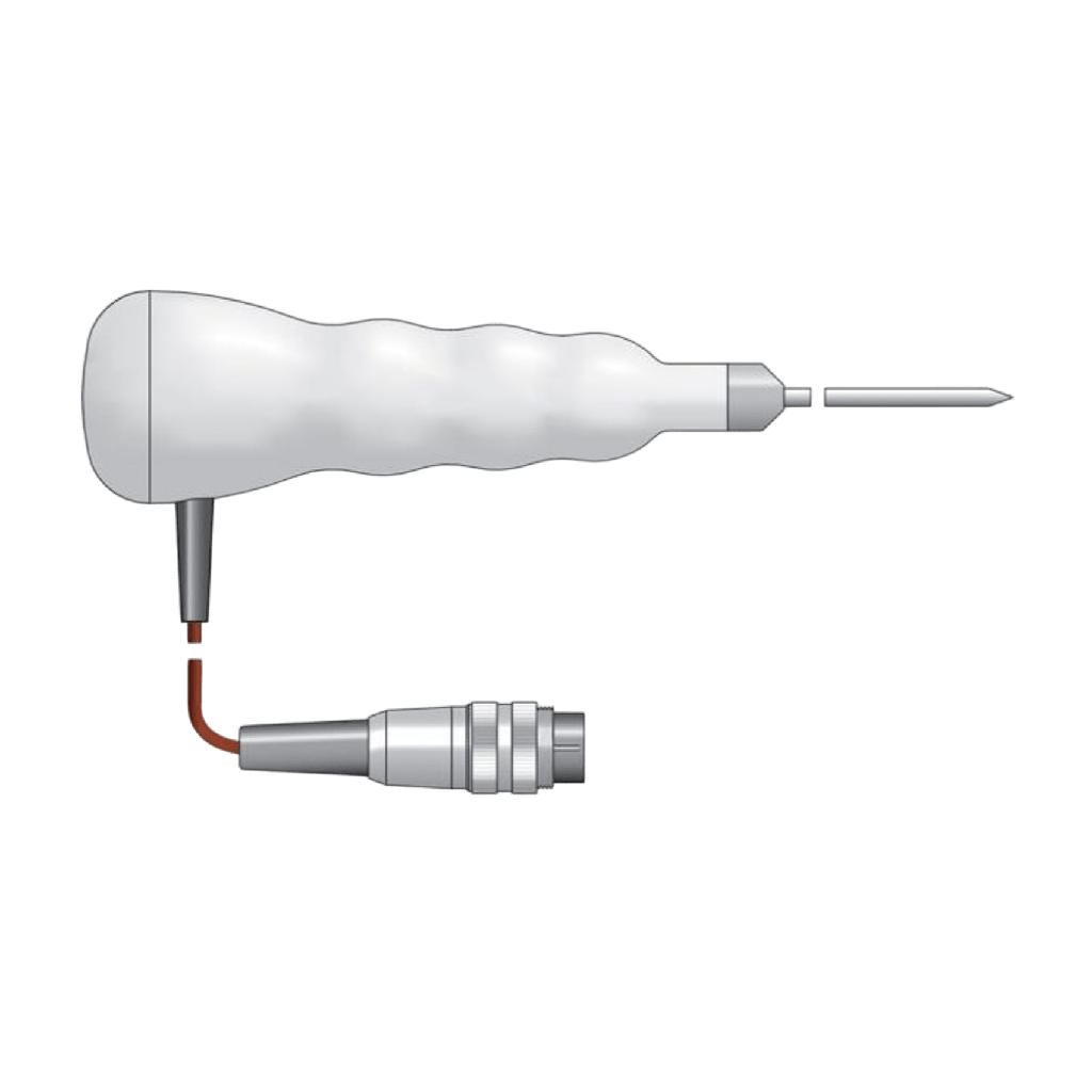 [177-166] Sonde à piquer thermocouple à code couleur (Blanc)