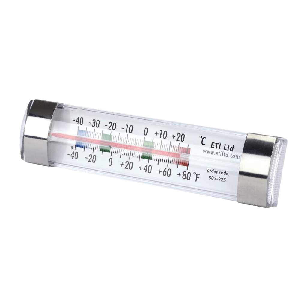 Thermomètre réfrigérateur & congélateur transparent