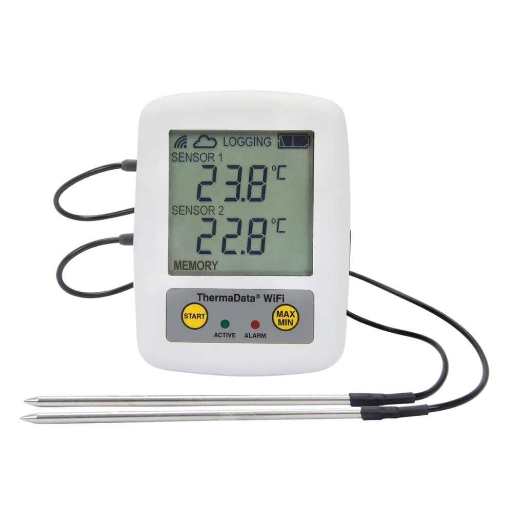 [298-111] Thermadata® Wifi (Deux sondes fixes)
