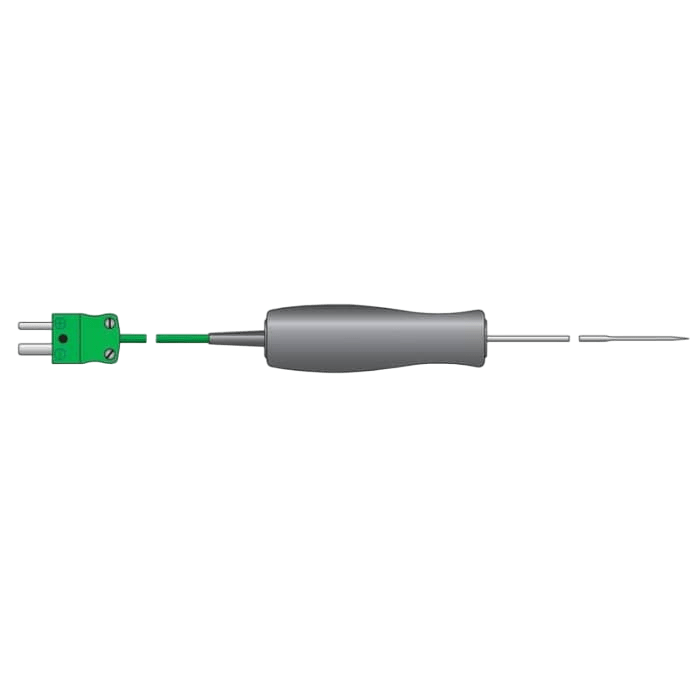 [123-158] Sonde à piquer à réponse rapide miniature (Type K / Droit)