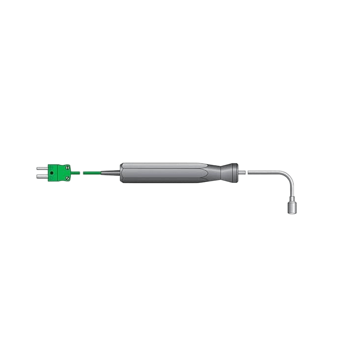 [123-052] Sonde de température de surface à ruban - à angle droit (Type K / Droit)
